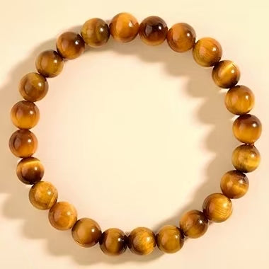 Tiger Eye Bracelet 8mm Beads