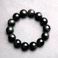 Natural Double-Eye Obsidian Bracelet