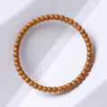 Olive Pit Flat-Cut Tapered Bracelet