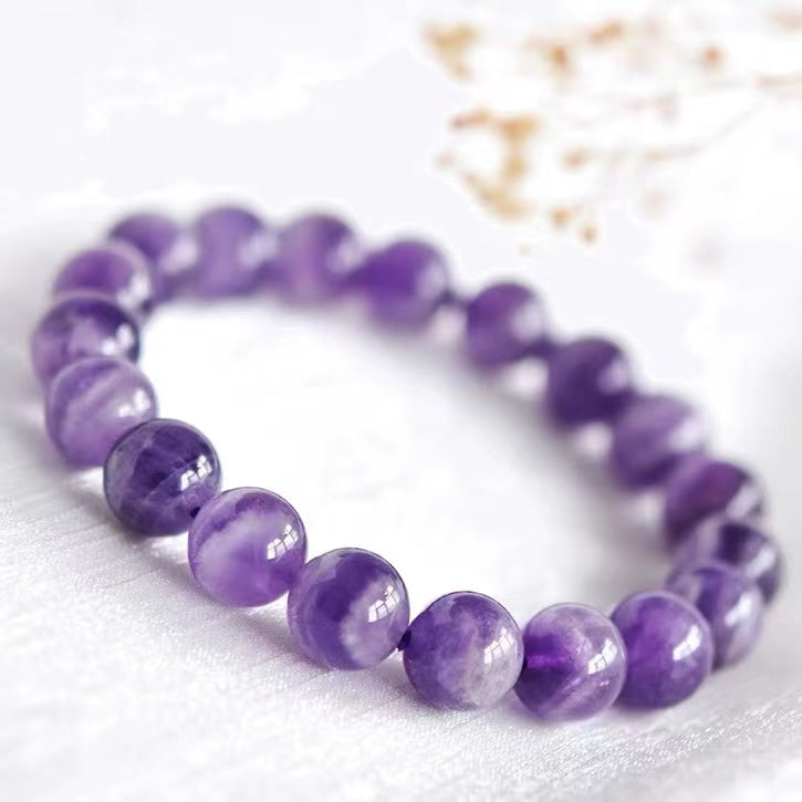 Amethyst Bead Bracelet