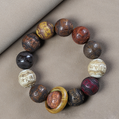 Twelve Zodiac Rotating Ring Bracelet