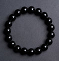 Pure Black Obsidian Bracelet