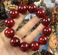 Amber Wood Red-Oil Material Bracelet