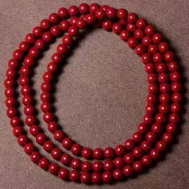 Cinnabar Bracelet Triple Loop