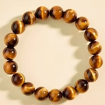 Tiger Eye Bracelet 10mm Beads