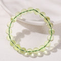 Bamboo Leaf Green Crystal Bracelet