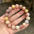 Honey-Toned Oil Bodhi Root Bracelet