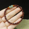 Bloodwood Small Bamboo Knot Bracelet