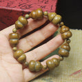 Green Sandalwood Gourd Bracelet
