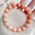 Chestnut Tea Bodhi Bead Bracelet