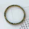 Old Green Sandalwood Single Wrap Bracelet