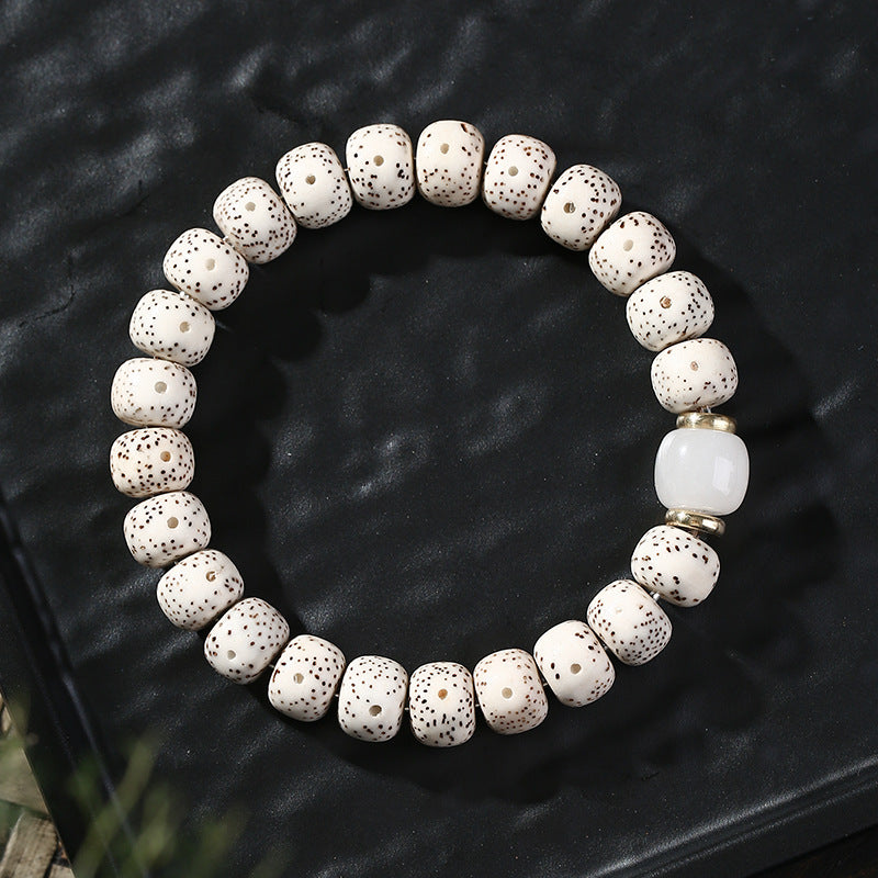 Star & Moon Bodhi Bead Bracelet
