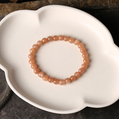 Sunstone Orange Moonstone Bracelet