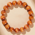 Natural High-Oil Yunnan Cypress Bracelet 15mm