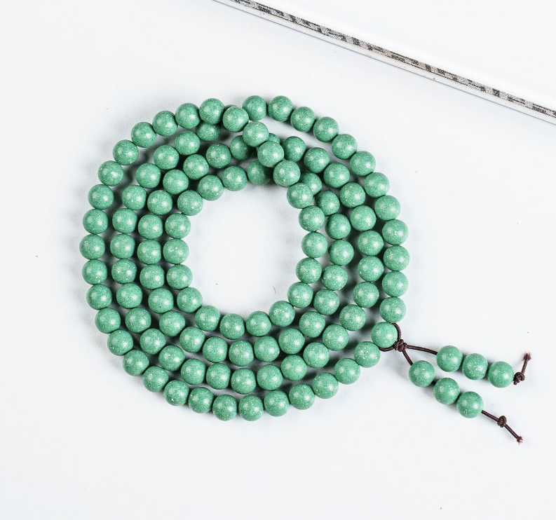 108-Bead Pomelo Leaf Herbal Incense Bead Bracelet