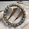 Starry Bodhi Stone with Jade Blue-and-White Porcelain Bracelet