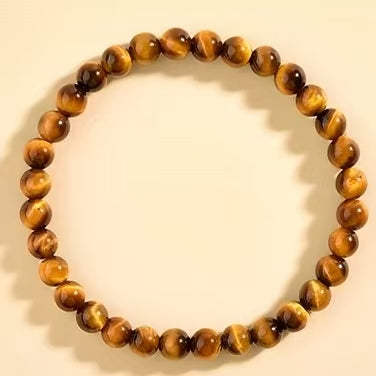 Tiger Eye Bracelet 6mm Beads