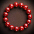 Translucent Cinnabar Bracelet